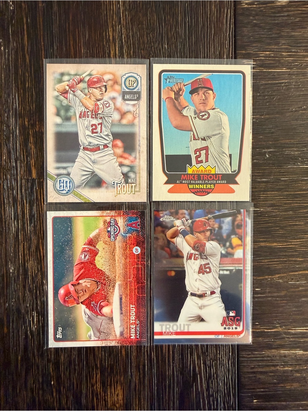 Mike Trout cards